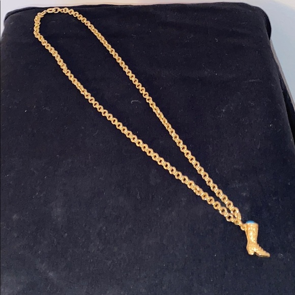 Vintage boot necklace - Picture 1 of 3